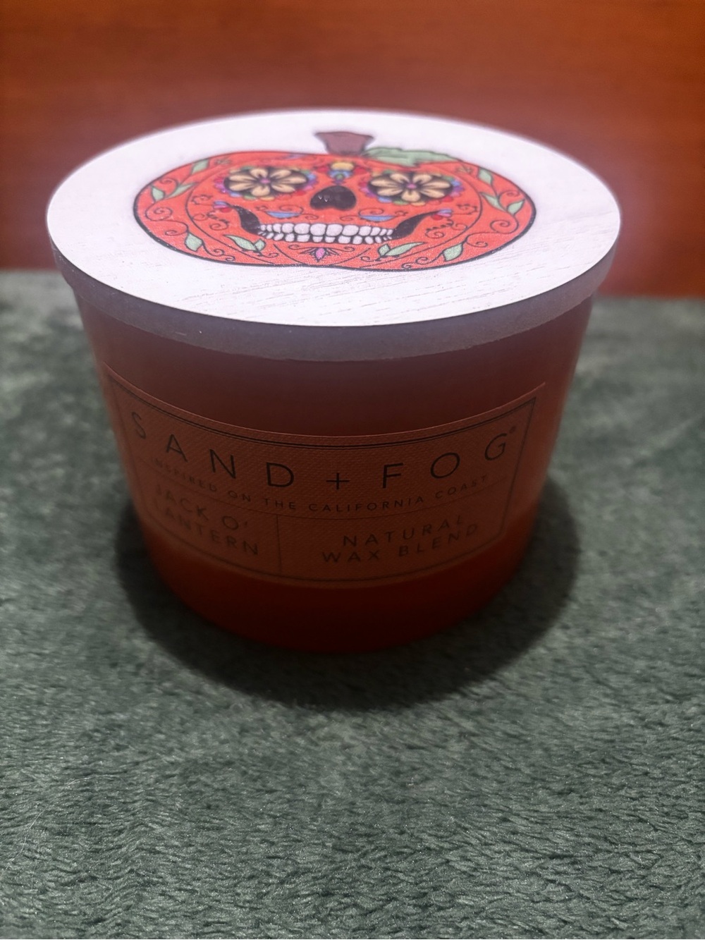 Sand & Fog Jack O' Lantern 2 Wick Candle - New 12 Oz Halloween Decor